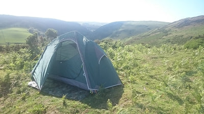 Feedback and review for our mountain tent from our British customer