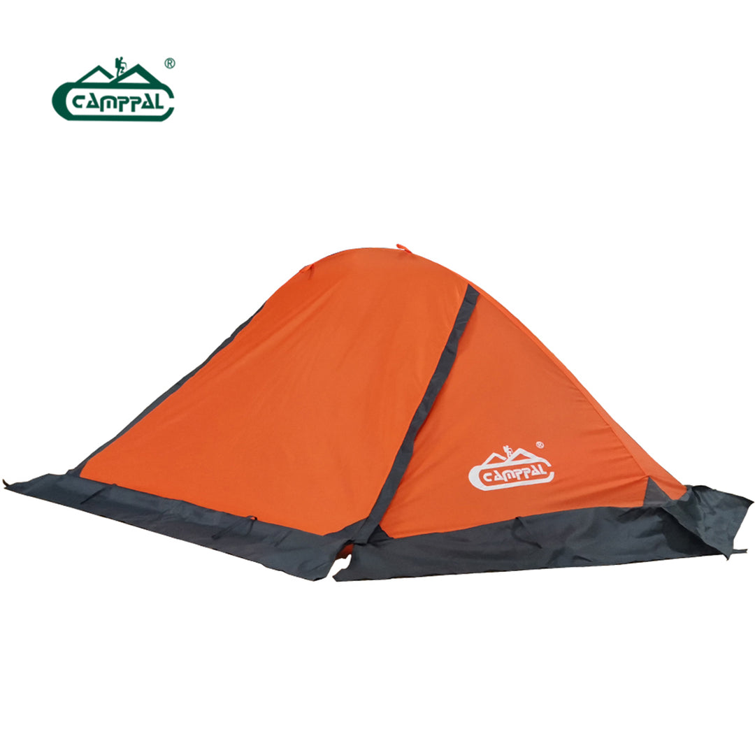 one person tent 4 season Camppal Professional 1 Person Single Four Seasons Mountain Tent, Super Lightweight Backpacking Tent, Waterproof Outdoor Hiking Camping Tent -- Solo