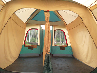The sophisticated large cabin family tent from Camppal - prestige castle - FT038